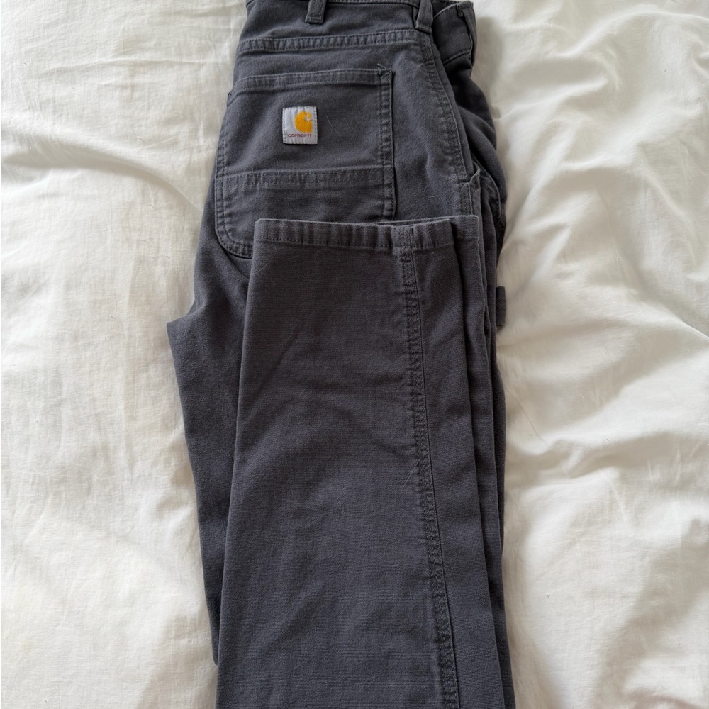 Carhartt Women's Gray Pants Relaxed Fit
